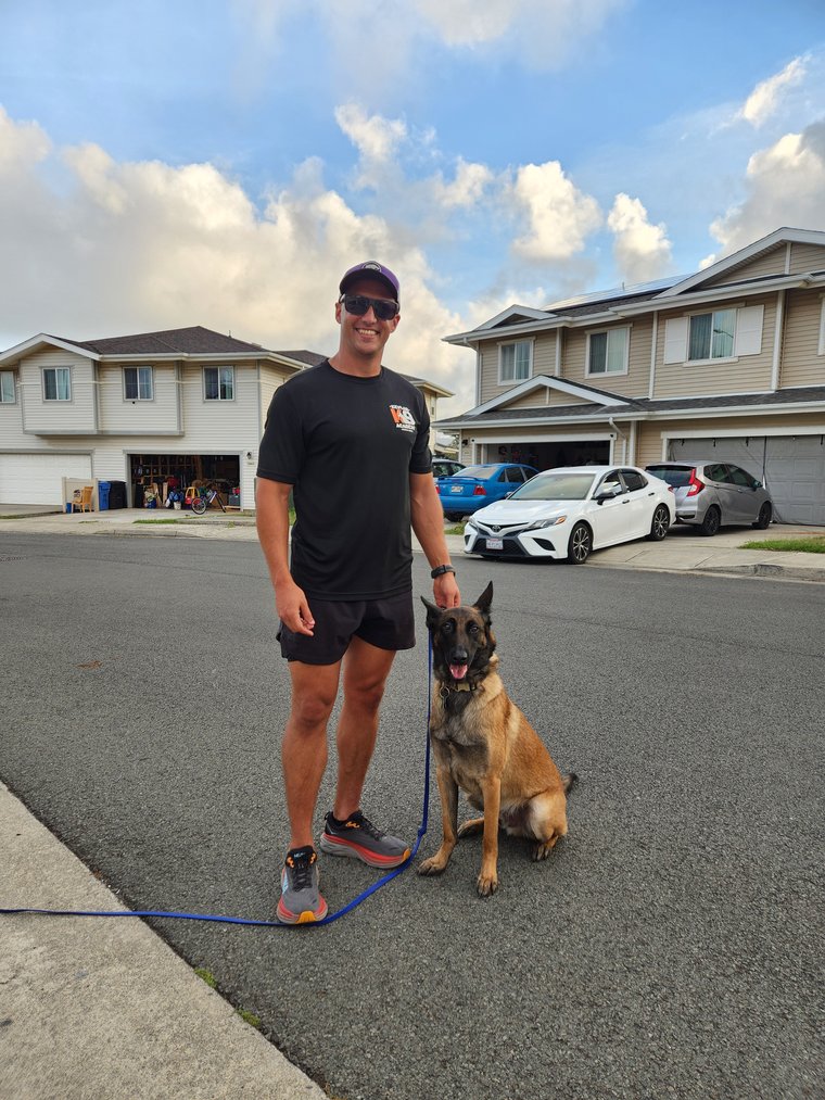 Andrew Quillin, owner and dog trainer at Kevlar K9 Academy